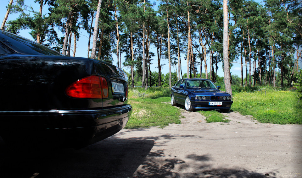 W210 vs BMW e34 2