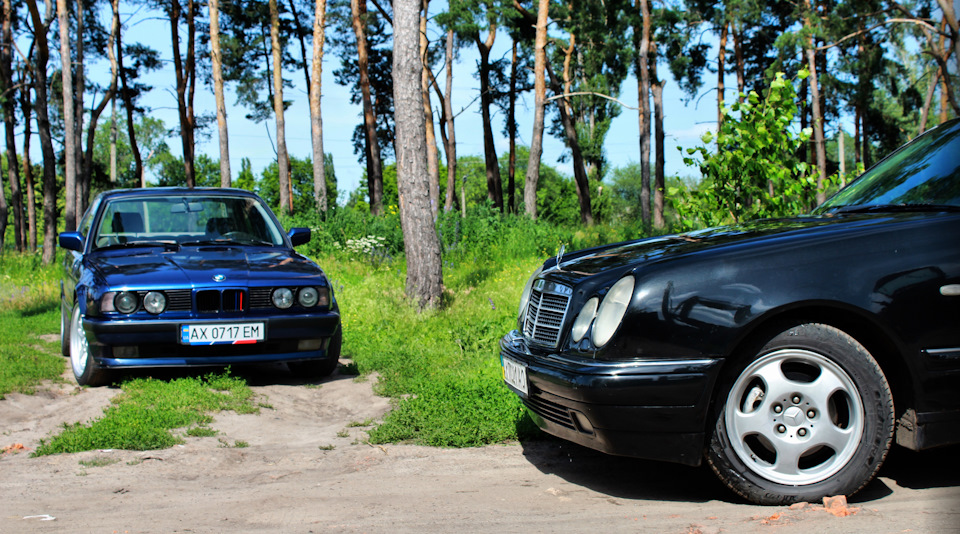 W210 vs BMW e34 1