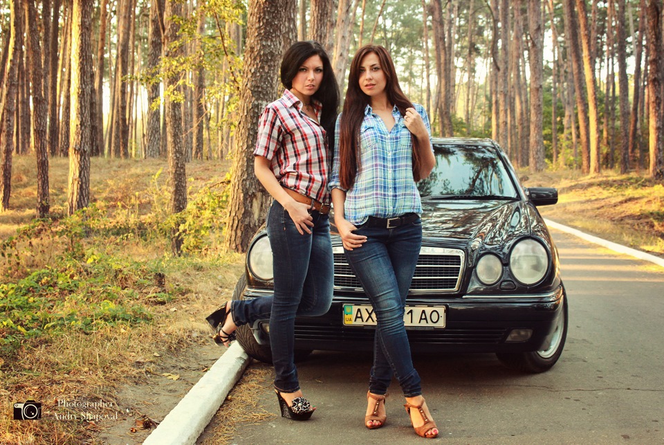W210 vs Дівчата… Подарунок Сотому передплатнику! 4