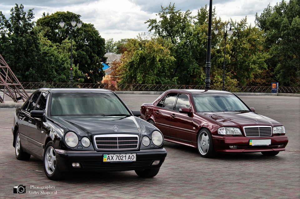 W210 vs W202 AMG VS W124 vs BMW E39 1