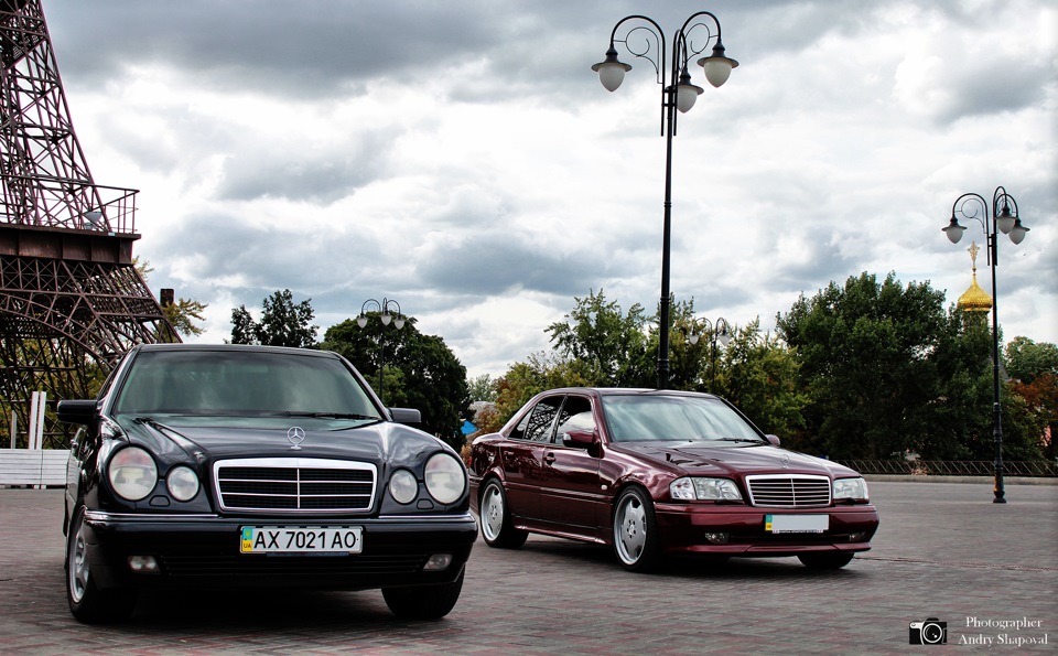 W210 vs W202 AMG VS W124 vs BMW E39 4