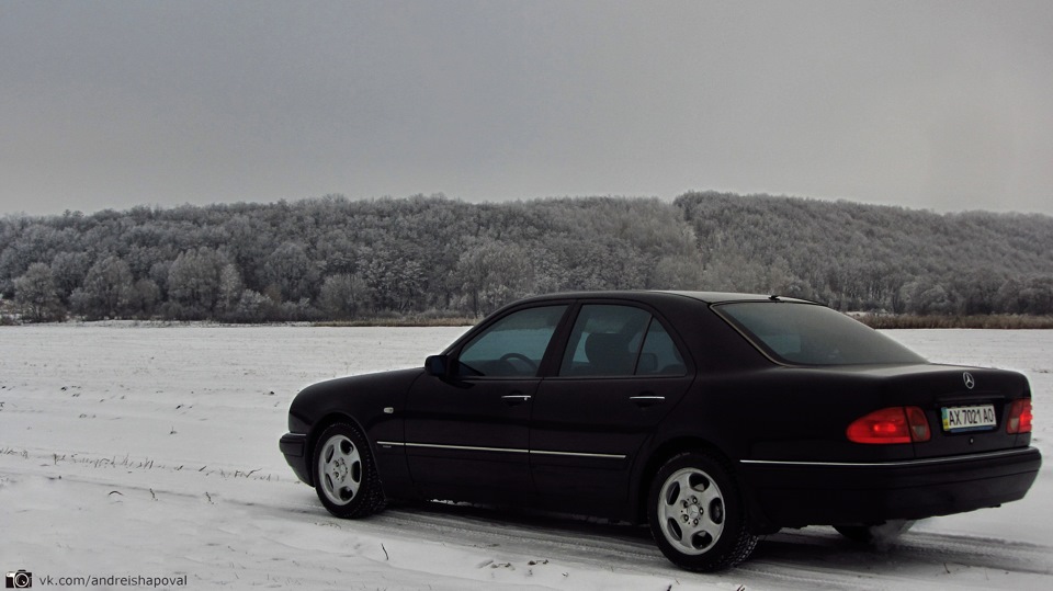 W210 vs Зимові замальовки! 4