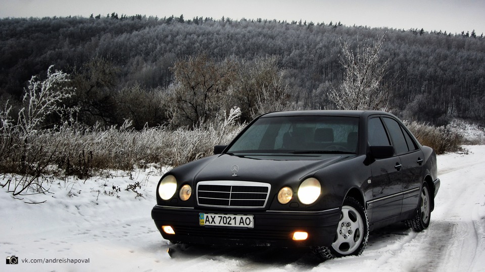 W210 vs Зимові замальовки! 5