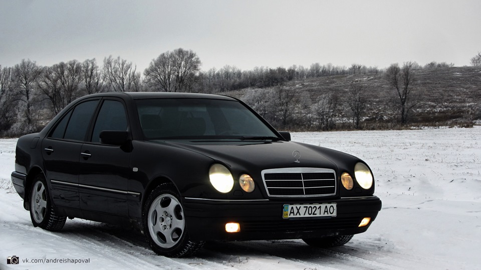 W210 vs Зимові замальовки! 3