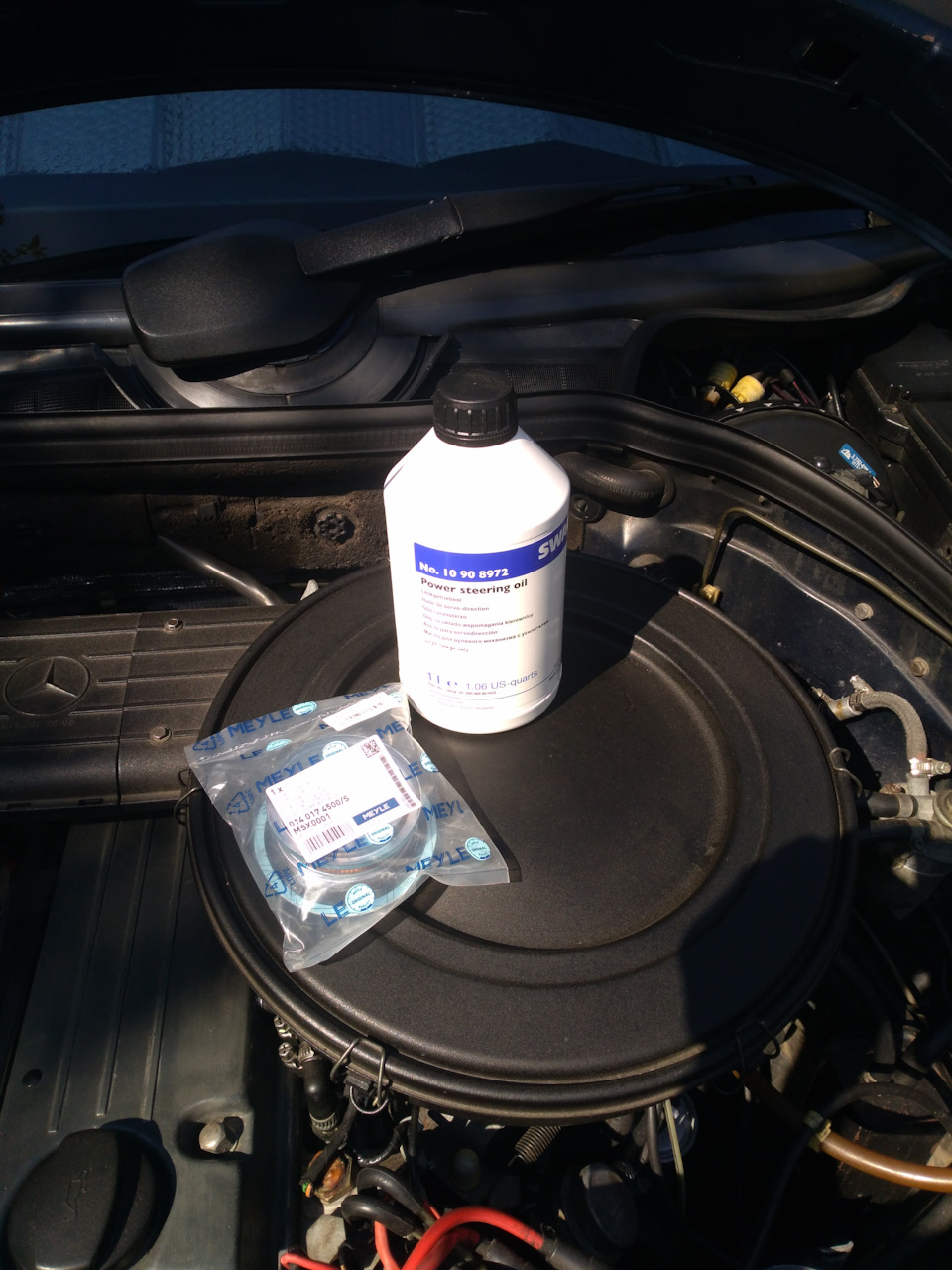 Повторна заміна мастила в Гур! 1