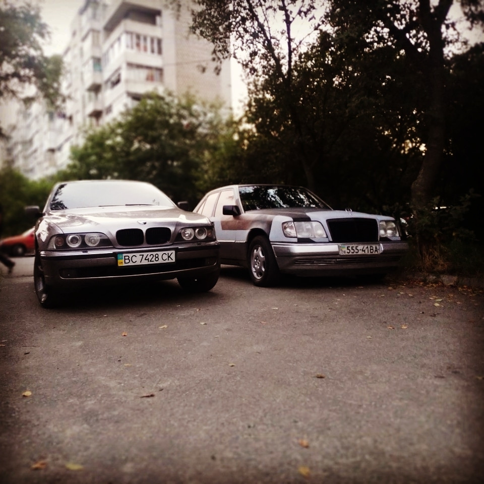 Встановлення задніх пружин від w210 на w124 2