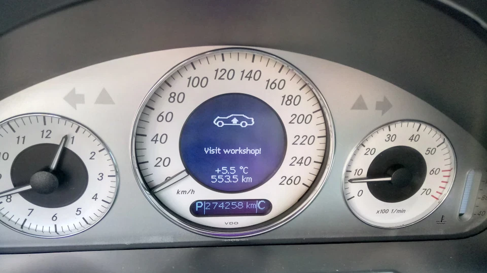 Помилка В7 (датчик тиску AIRMATIC). Потрібна порада.
