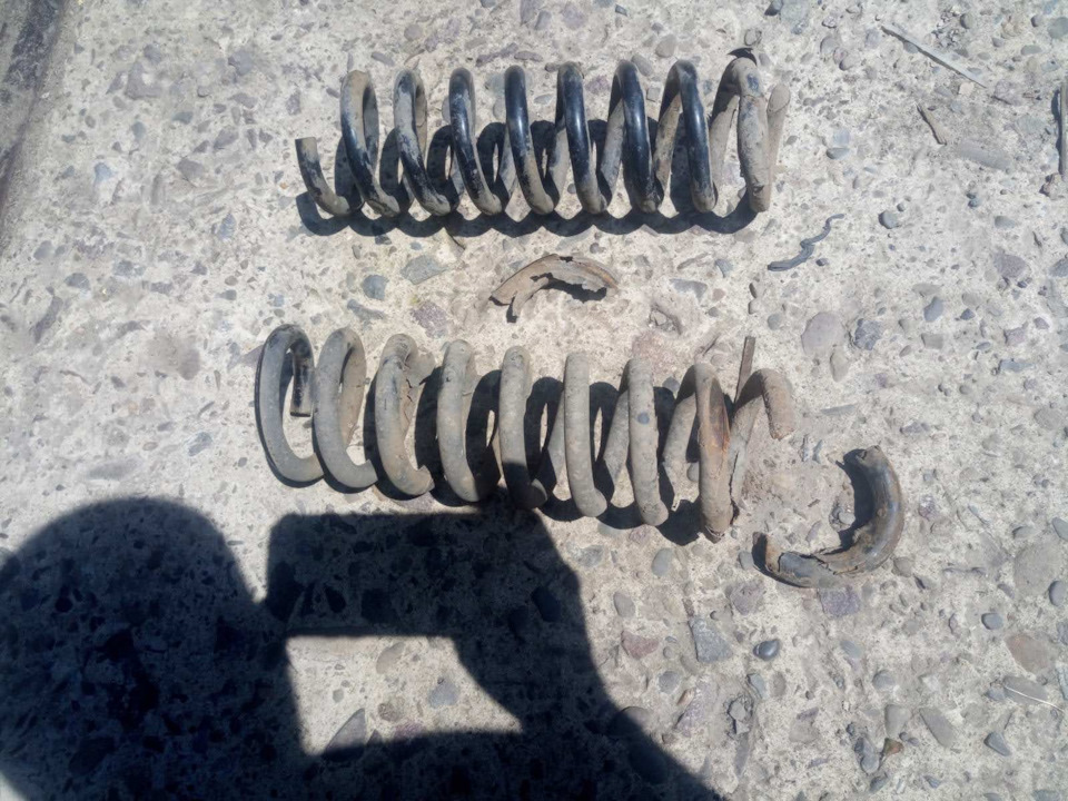 Заміна задніх пружин 1
