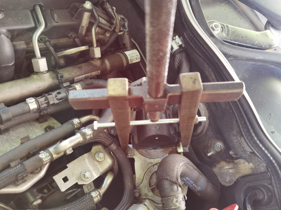 Очищення клапана EGR W211 5