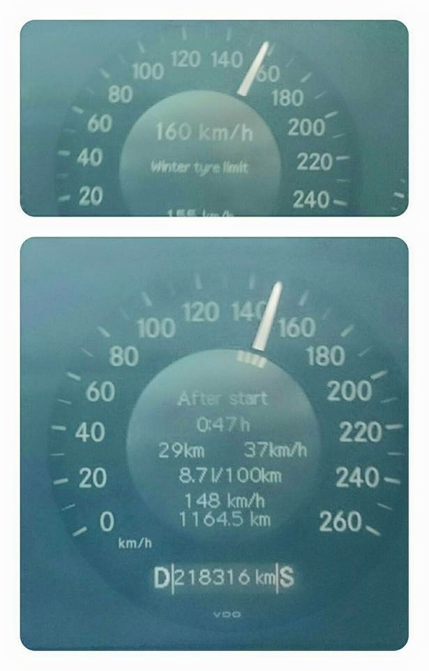 Зупинимося на 160 км\год 1
