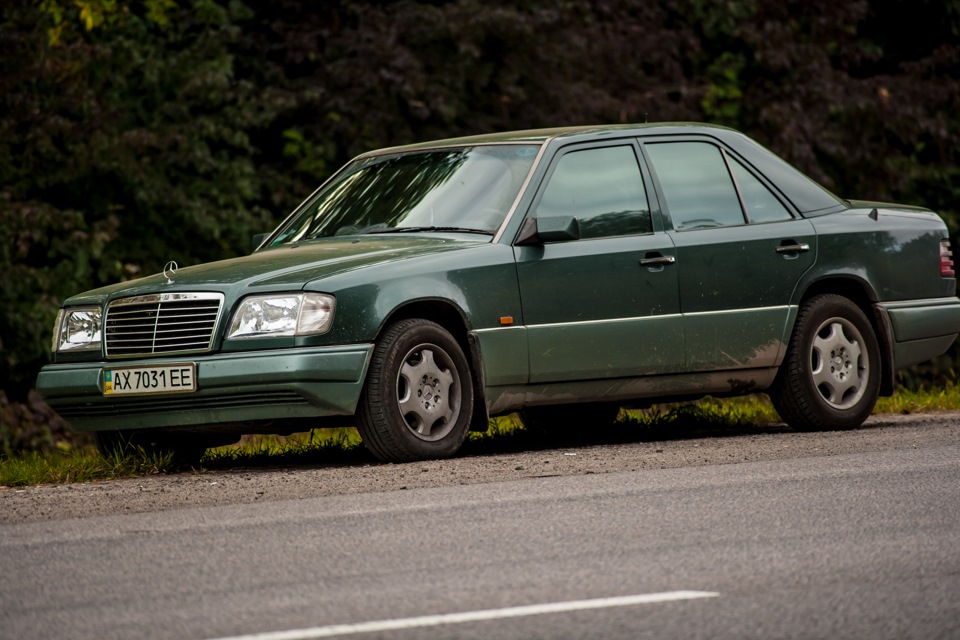 Як виглядає W124 після місяця без миття 2