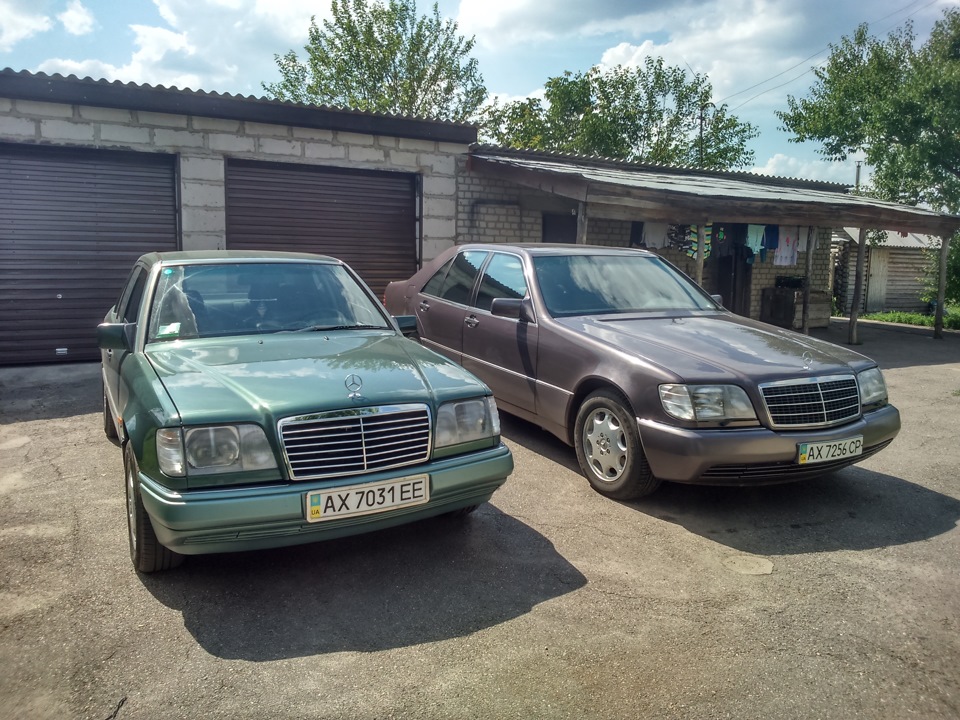 Mercedes W140. Зустрілися, порівняли. Різниця колосальна 1