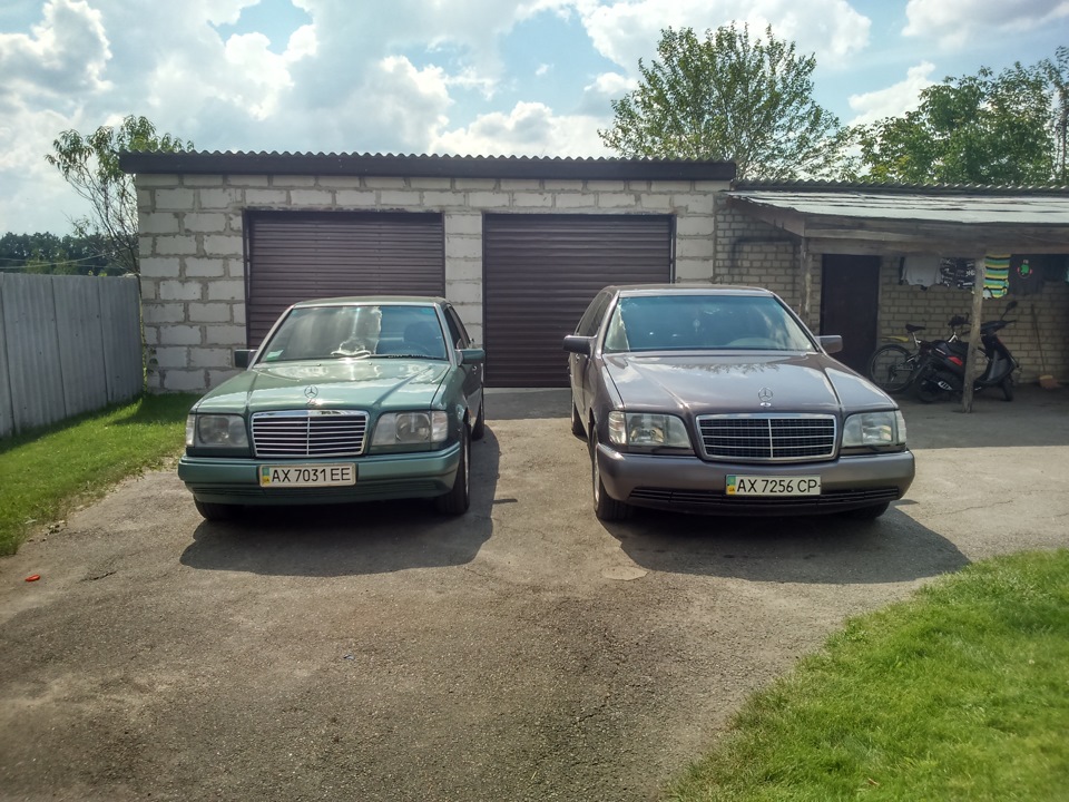 Mercedes W140. Зустрілися, порівняли. Різниця колосальна 2