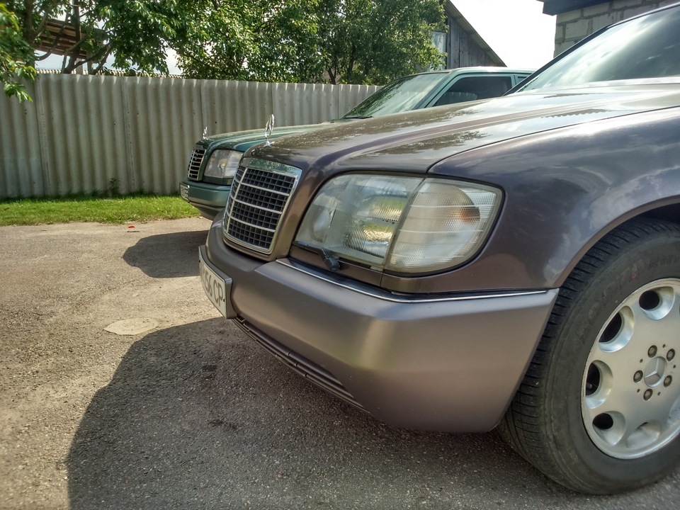 Mercedes W140. Зустрілися, порівняли. Різниця колосальна 4