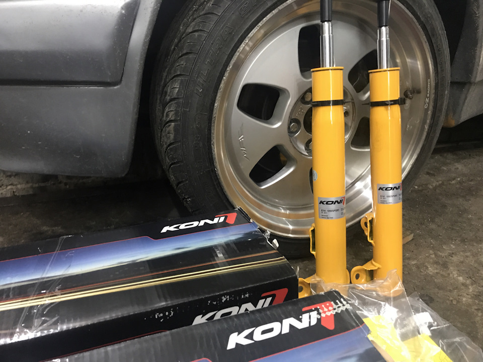 Передні аморти Koni sport і грати 4