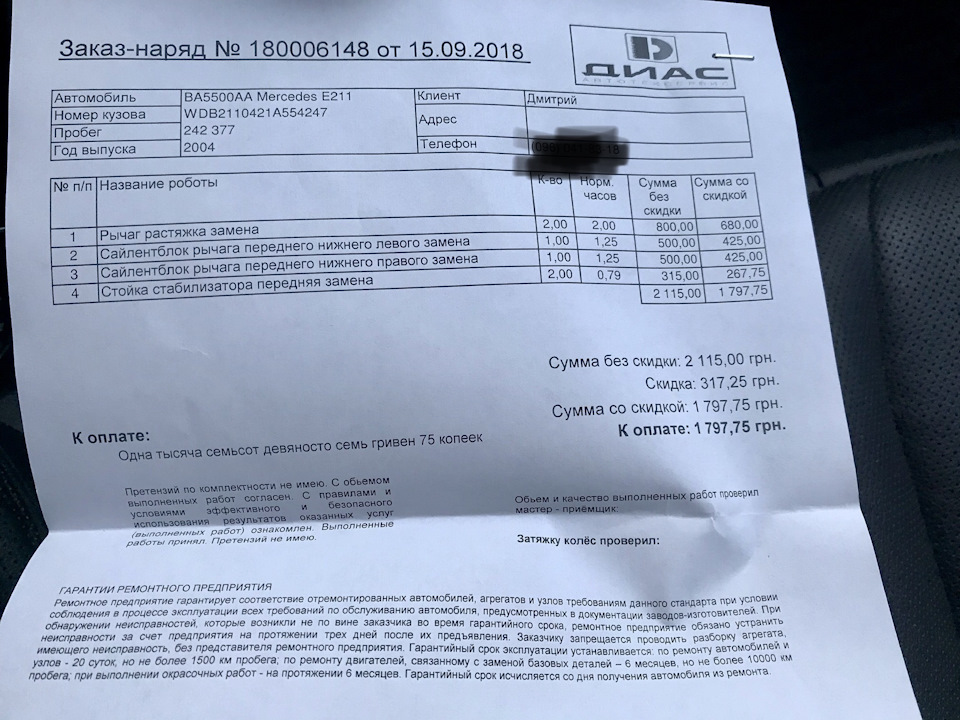 Ремонт передньої підвіски 1