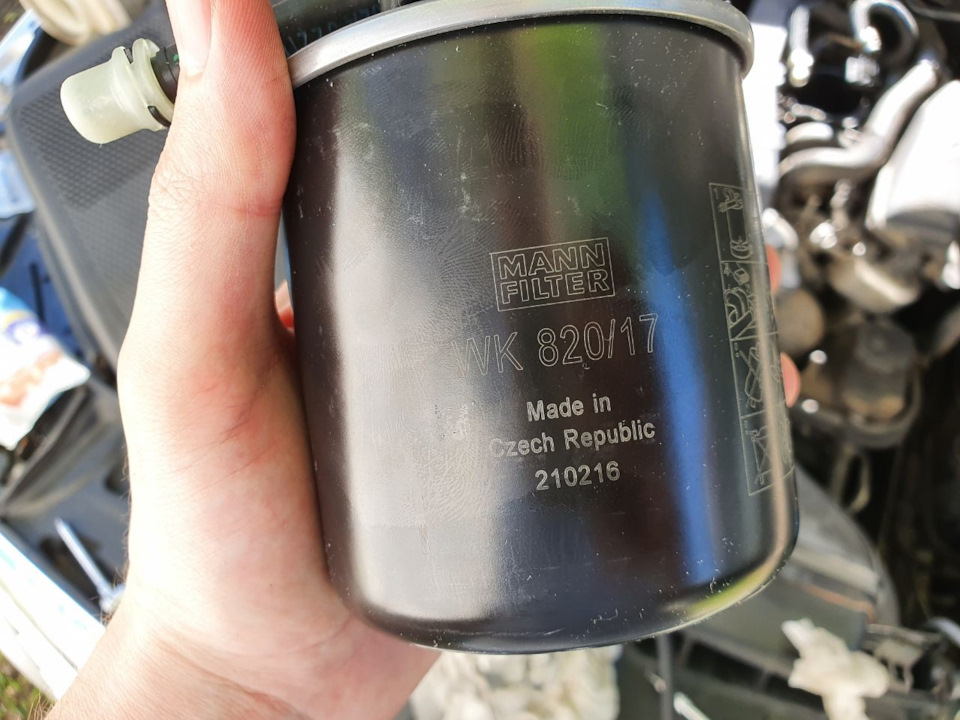 Заміна паливного фільтра на OM651.924. Або як я переплатив 20 дол 4