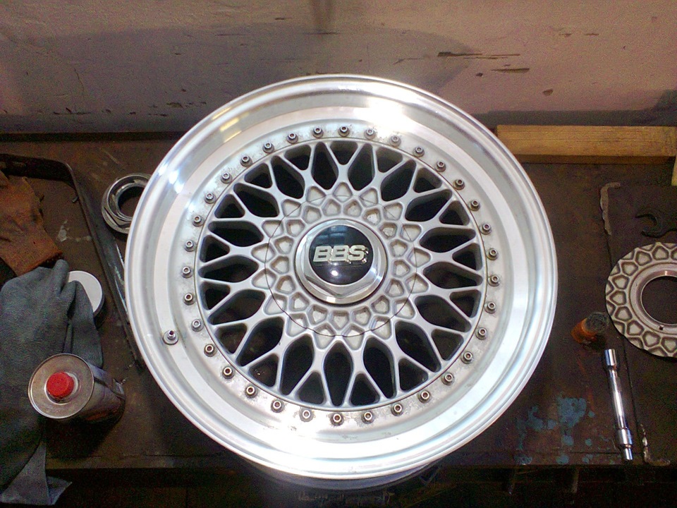 Відновлення BBS RS 17 8j 9j 2