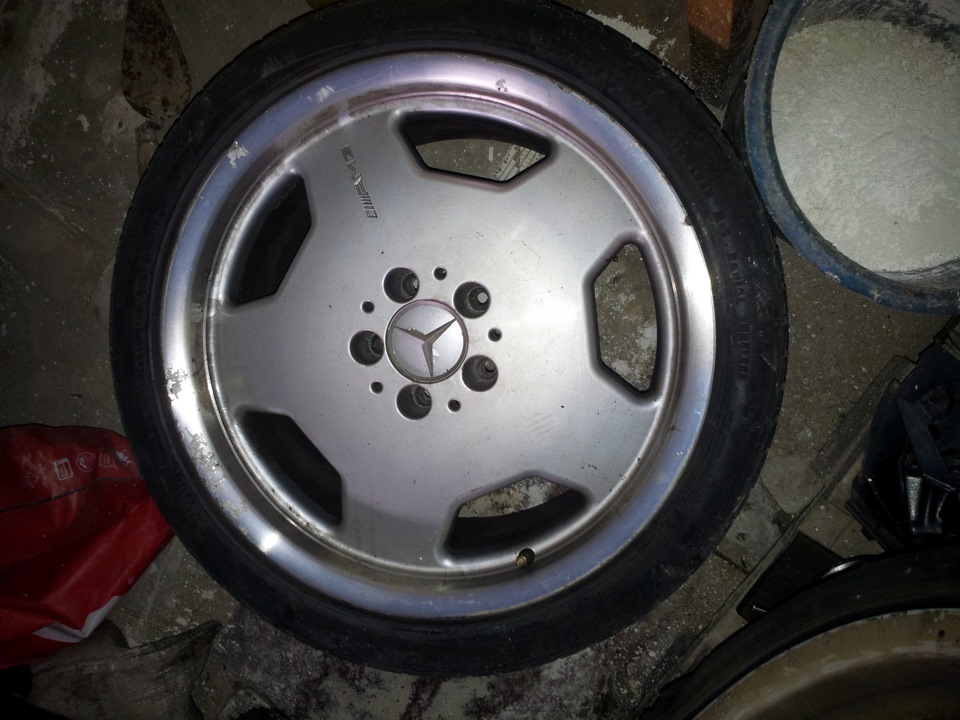 Відреставрував різноширокі 18 AMG Monoblock 1