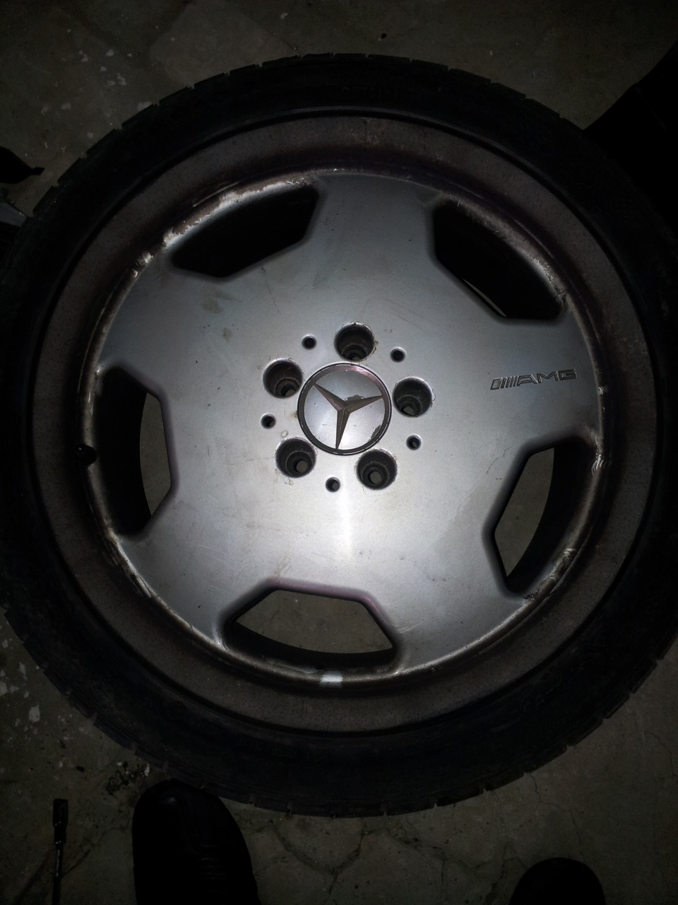 Відреставрував різноширокі 18 AMG Monoblock 3