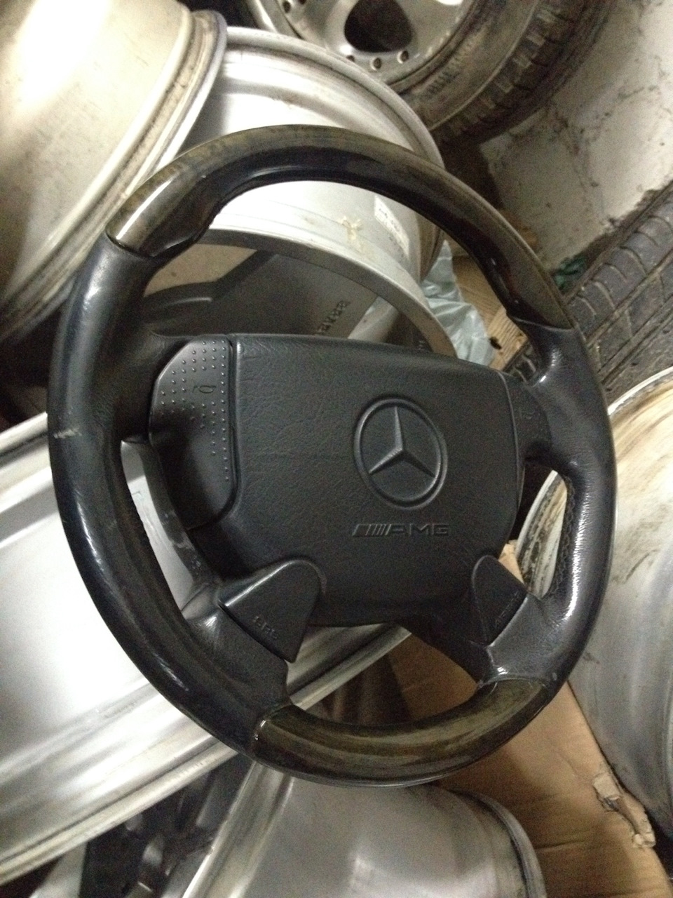 Руль AMG W210 дорестайл 2