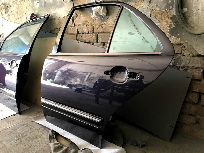 W210 E430 Реставрація кузова, повне фарбування ч.3 4