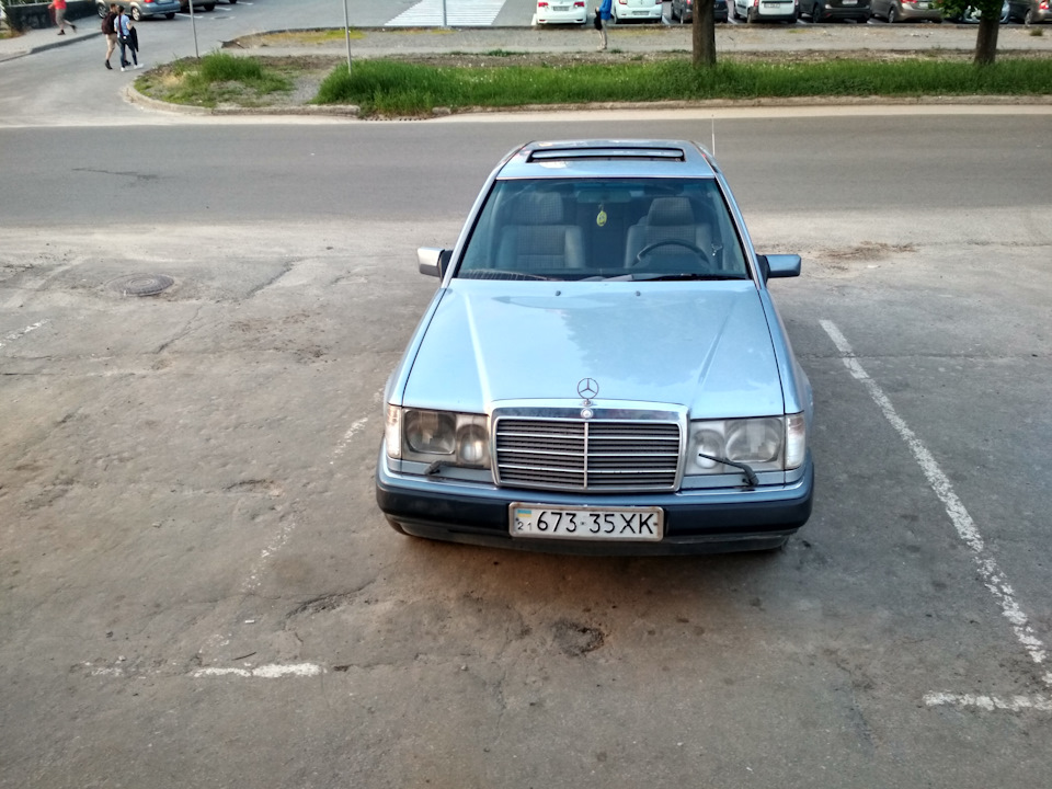 Ремонт люка на W124!) 1