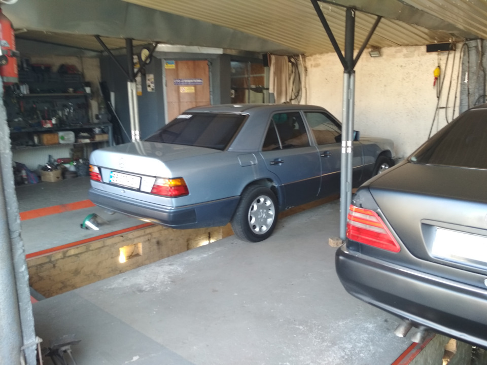 Видалення каталізатора на W124) 5