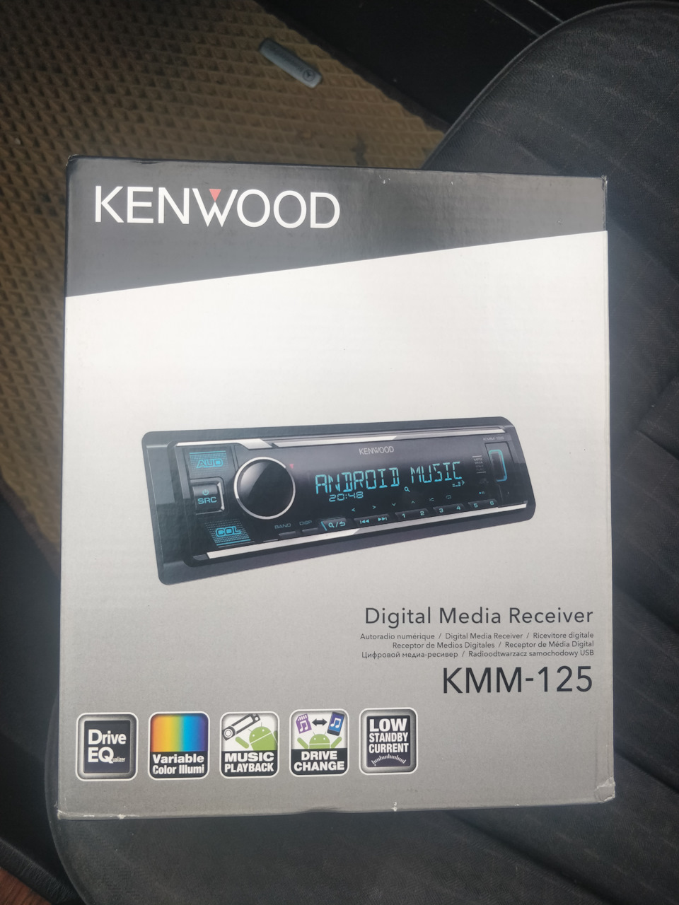 Автомагнітола Kenwood KMM-125 3