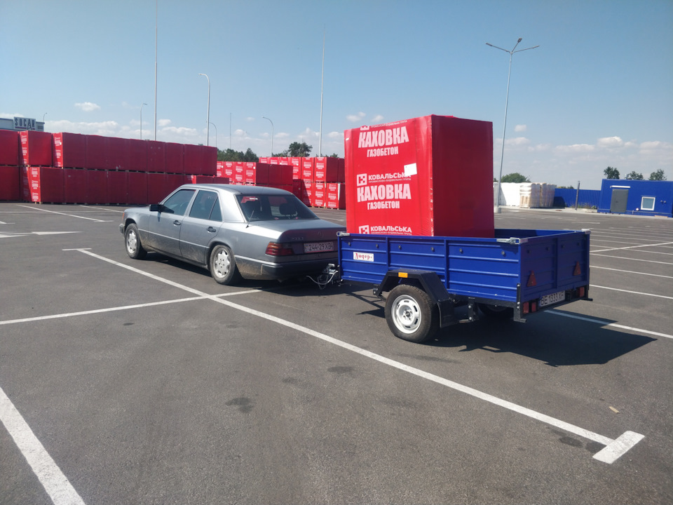 Покупка та перевезення газоблоку 3