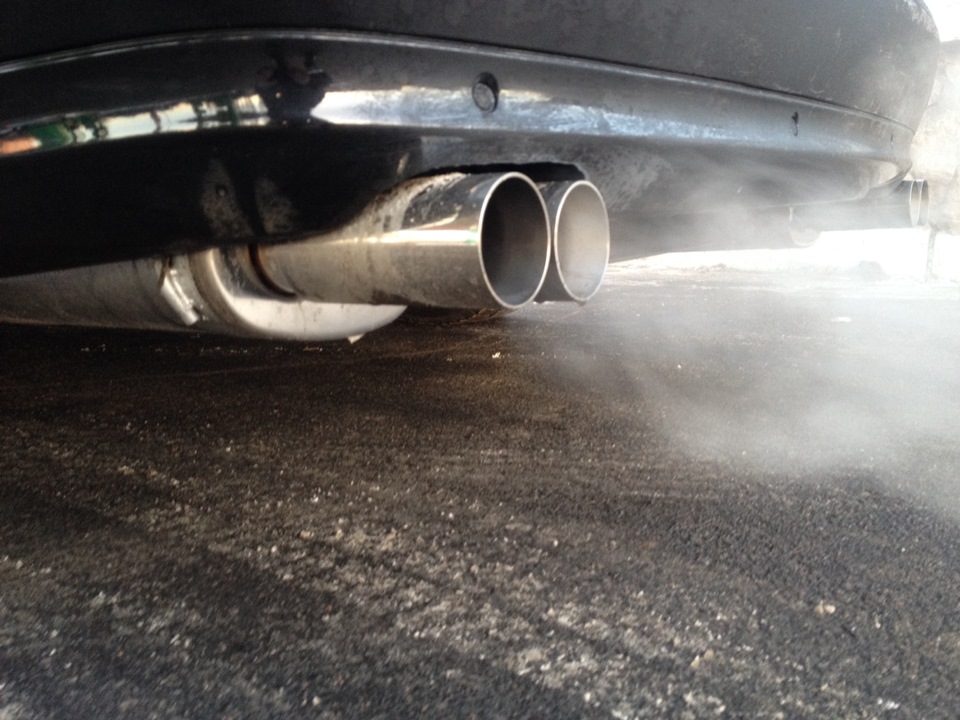 Встановлення вихлопу Magnaflow на W211 2