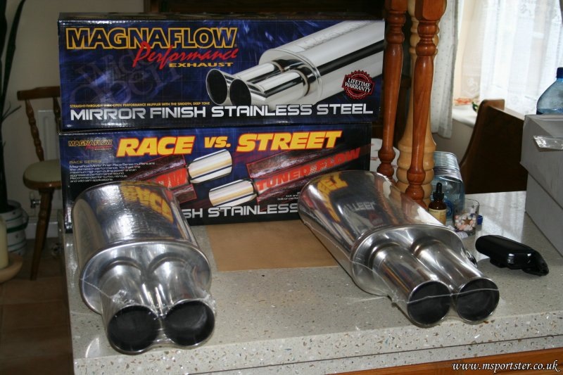 Вихлопна система W211 Magnaflow 2
