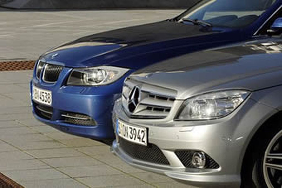Пост інтересу заради MB vs BMW 1