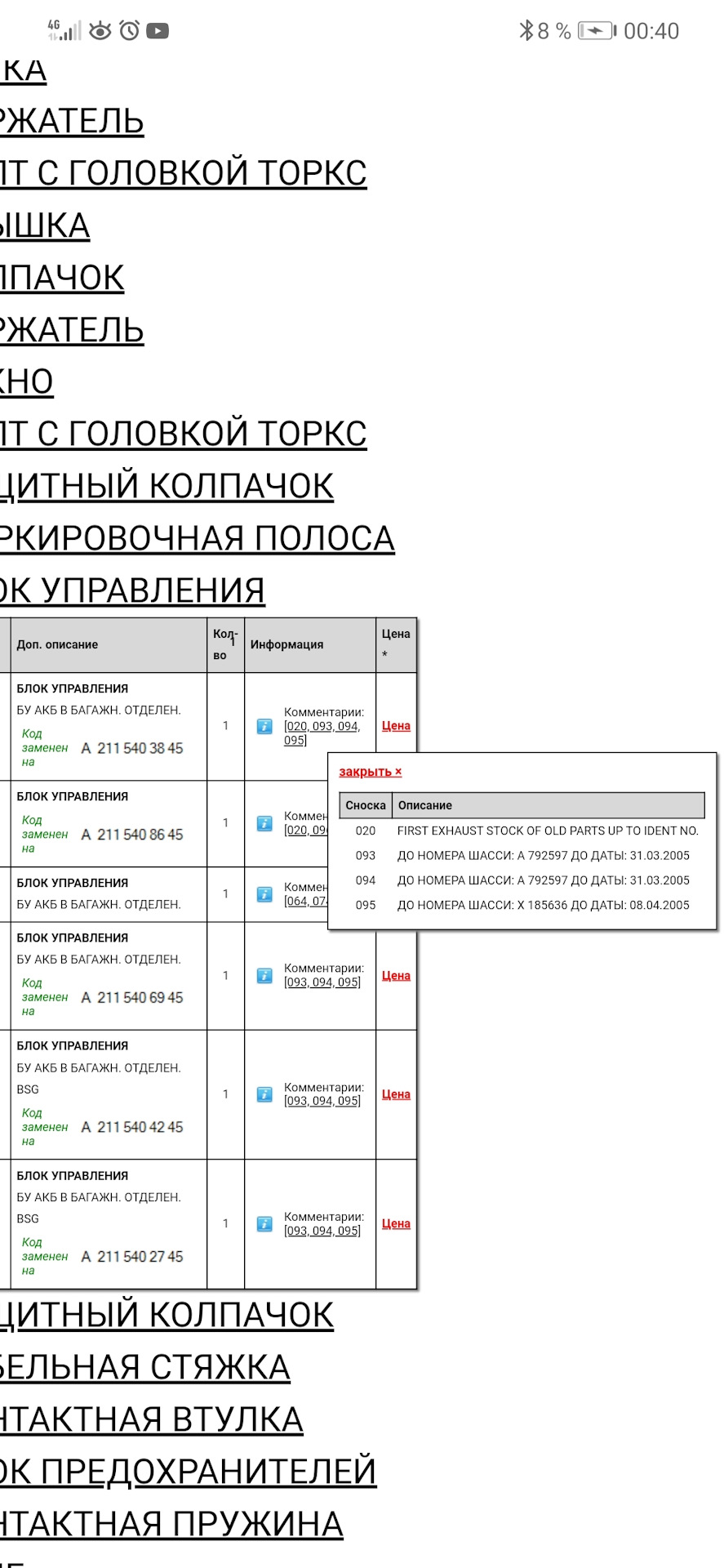 Задній Sam 3