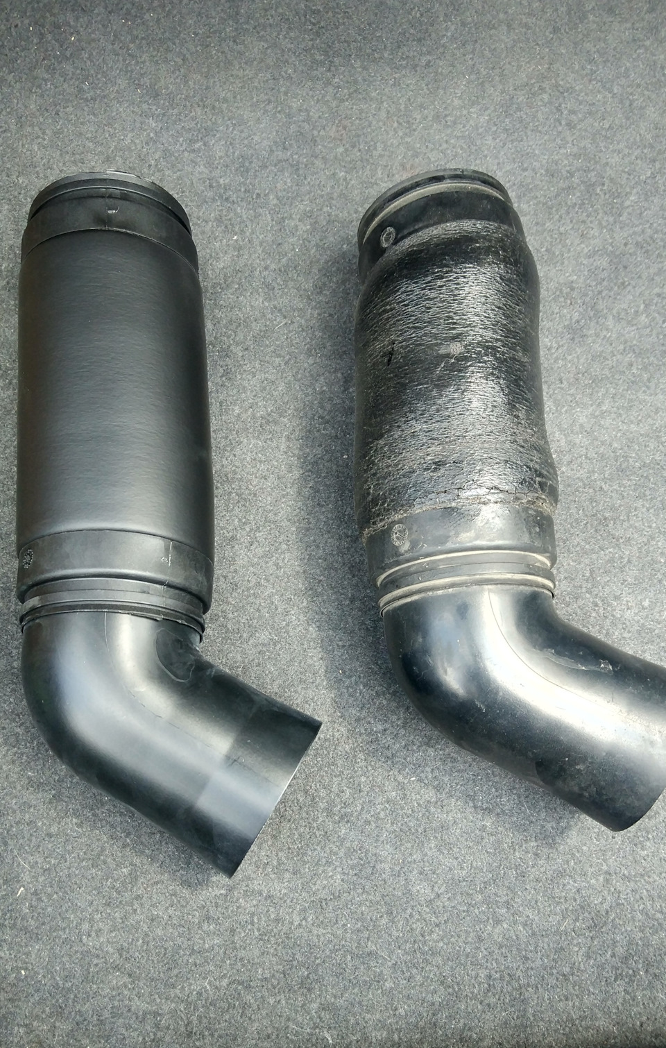 Заміна впускних патрубків m119 1