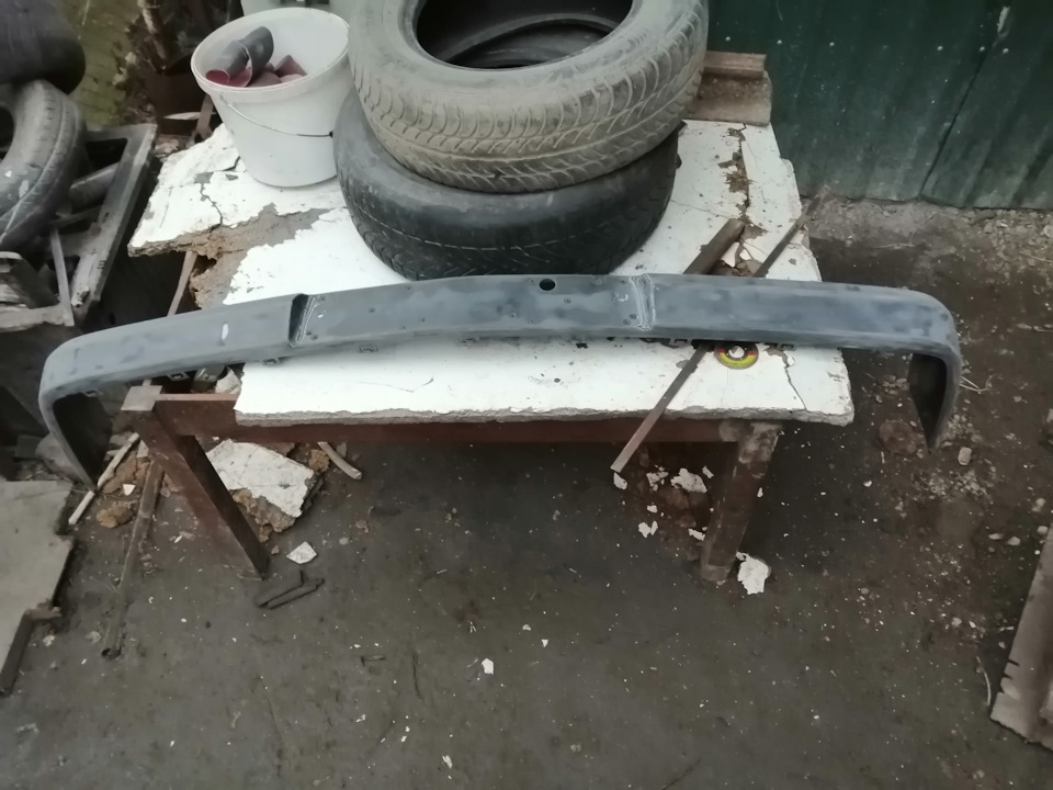 Бампер W124 частина 2 (Перші кроки) 3