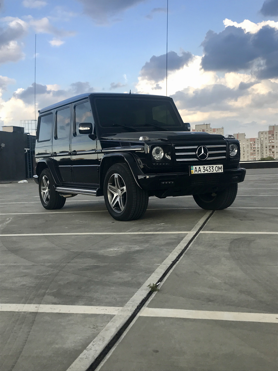 Mercedes-Benz G 55 AMG&Volkswagen Golf R 3