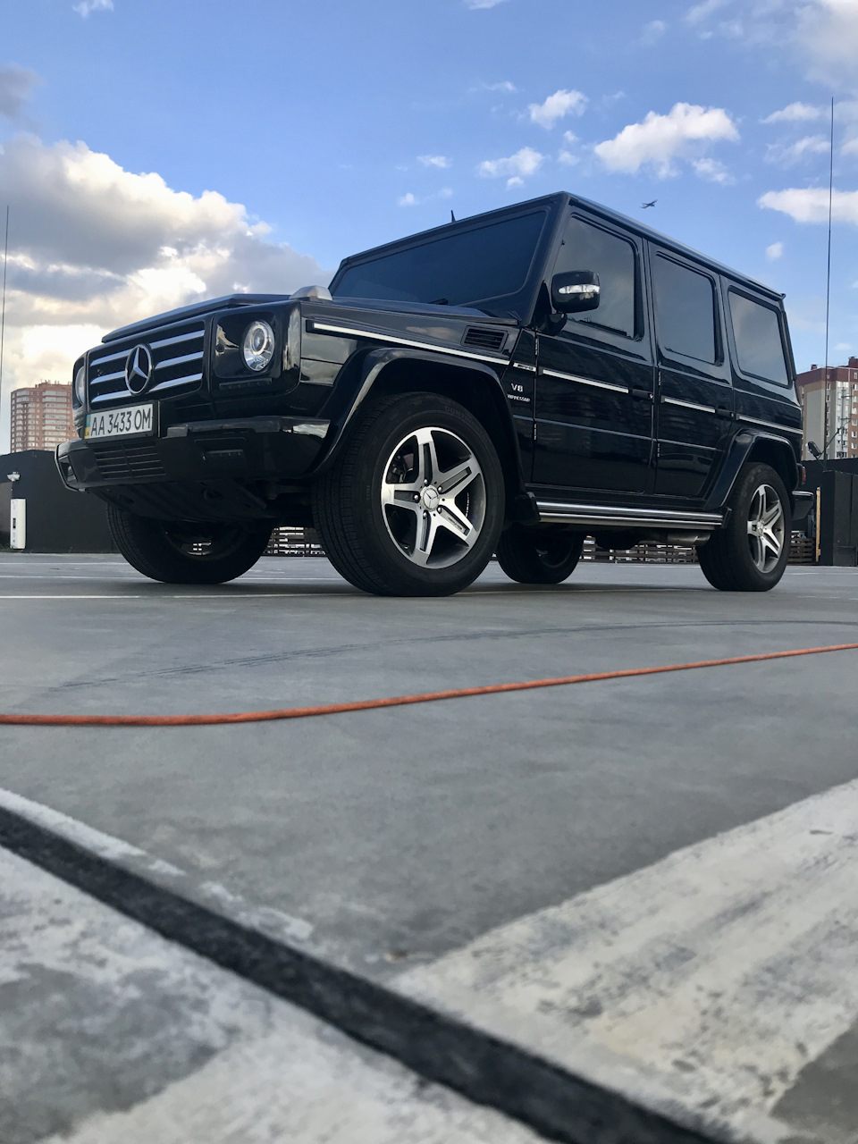 Mercedes-Benz G 55 AMG&Volkswagen Golf R 4