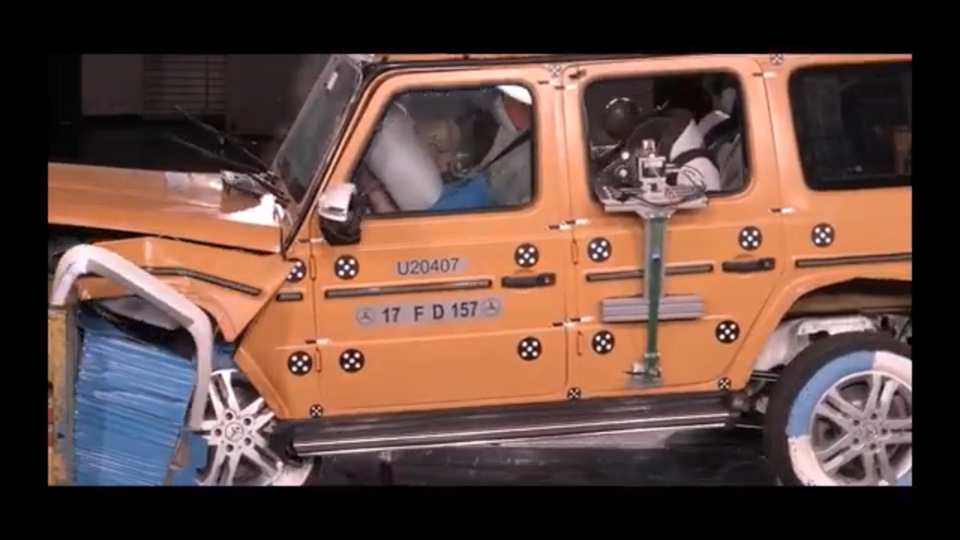 G-Klasse crash-test 2018 5