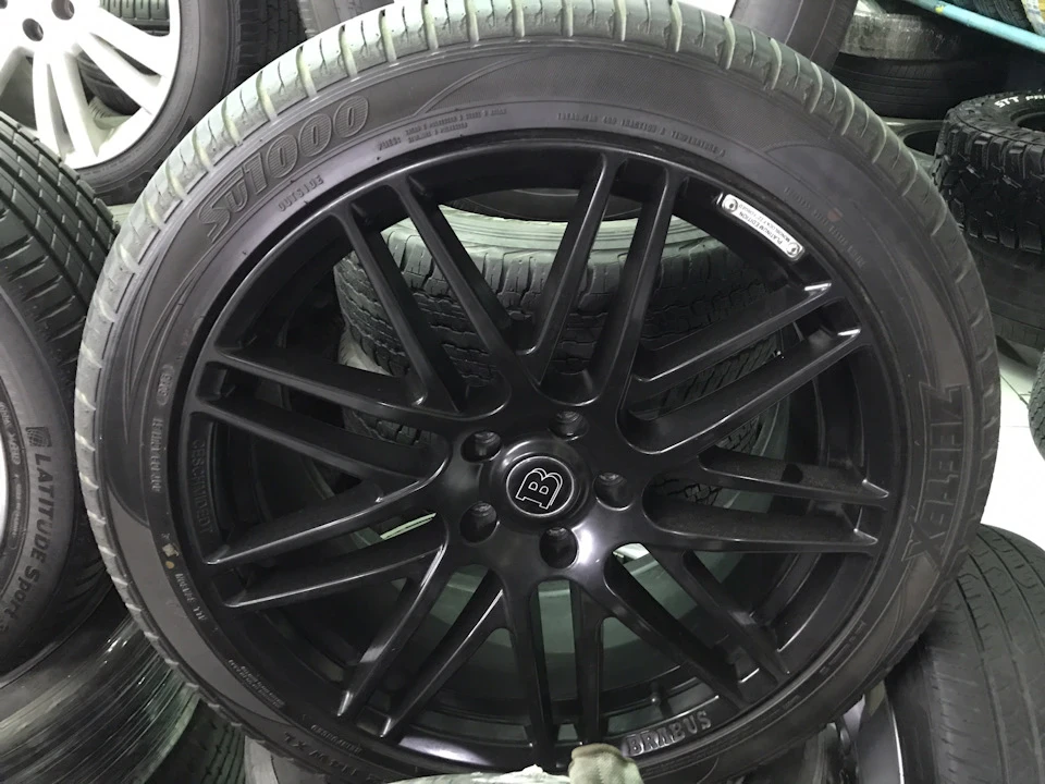 Диски з гумою R22 Brabus