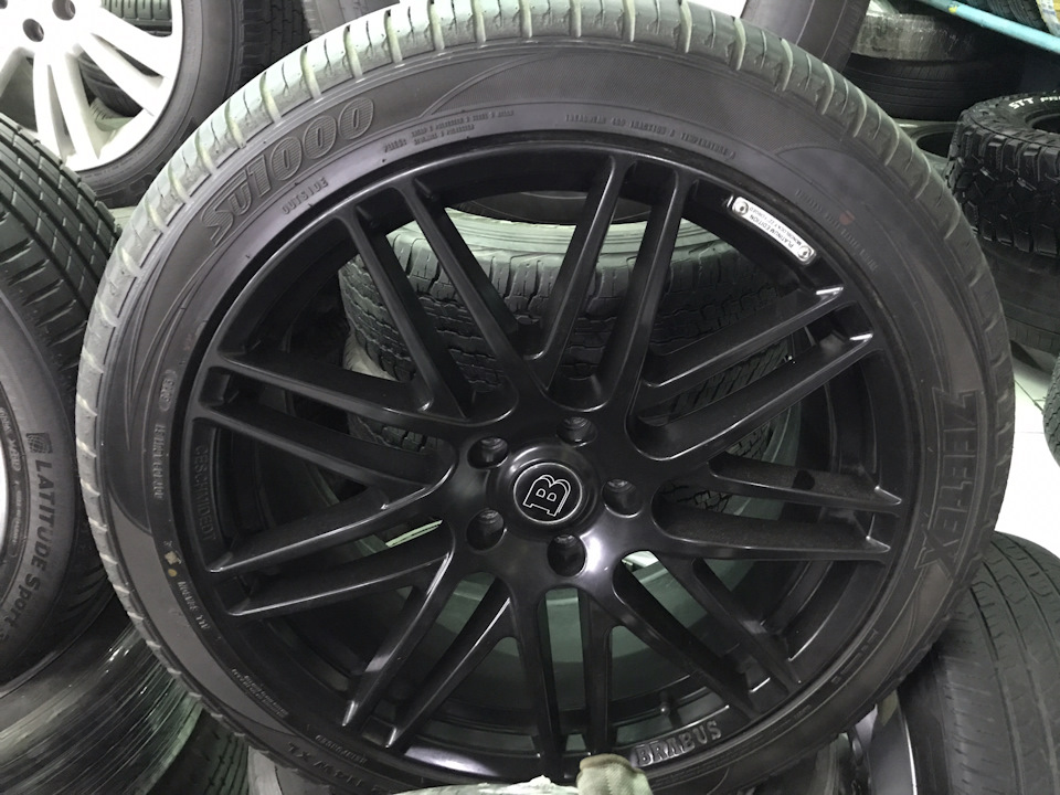 Диски з гумою R22 Brabus 1