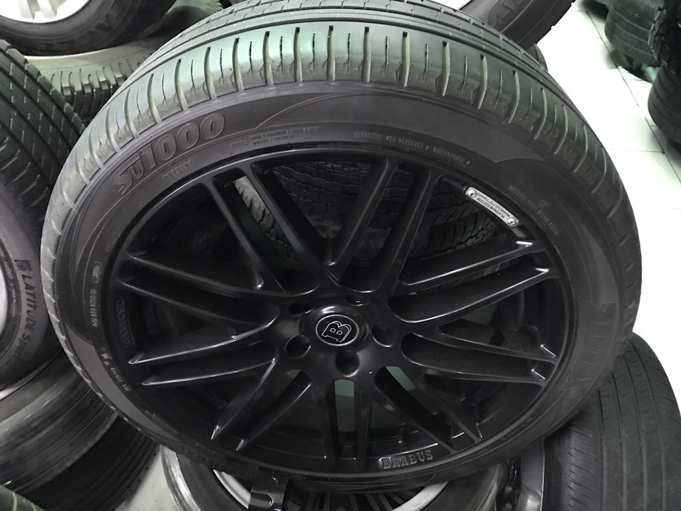 Диски з гумою R22 Brabus 4