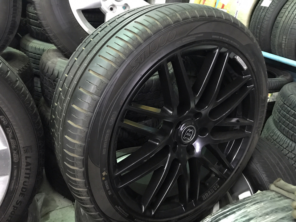 Диски з гумою R22 Brabus 2
