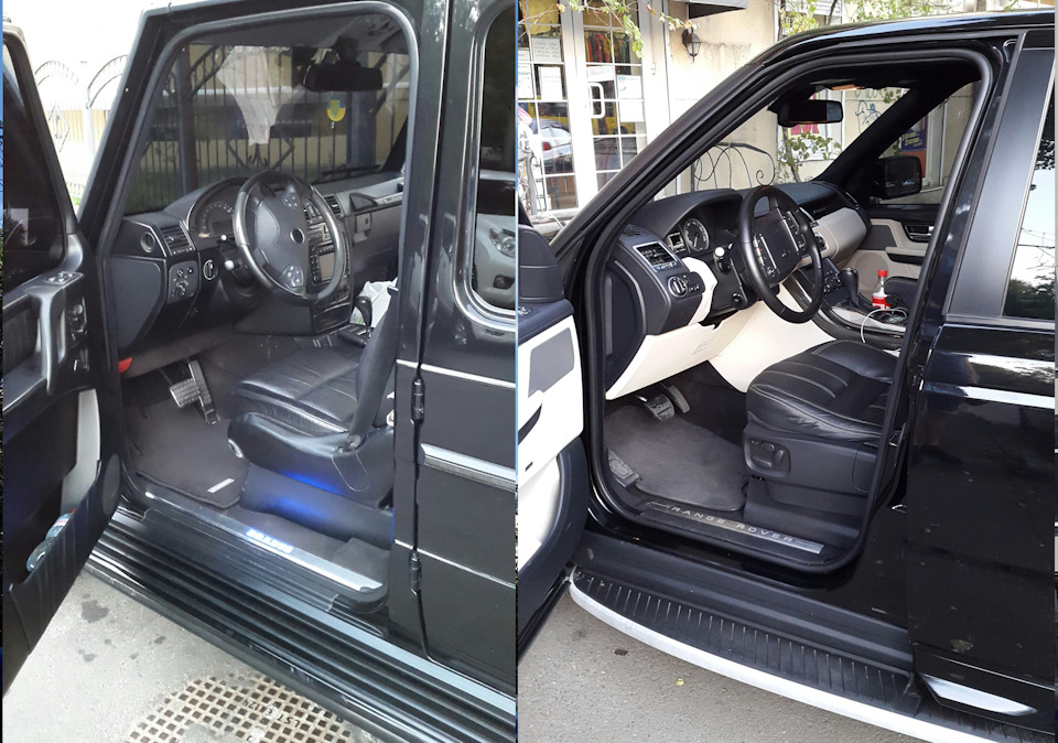 Gelendwagen проти Range Rover Sport 3