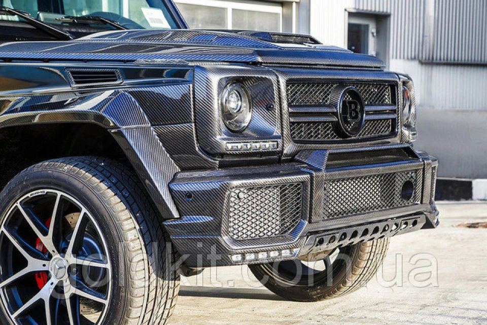 Карбонове обваження Brabus Widestar g800 на Мерседес G500 G55 G63 G65 g-class W463 2017