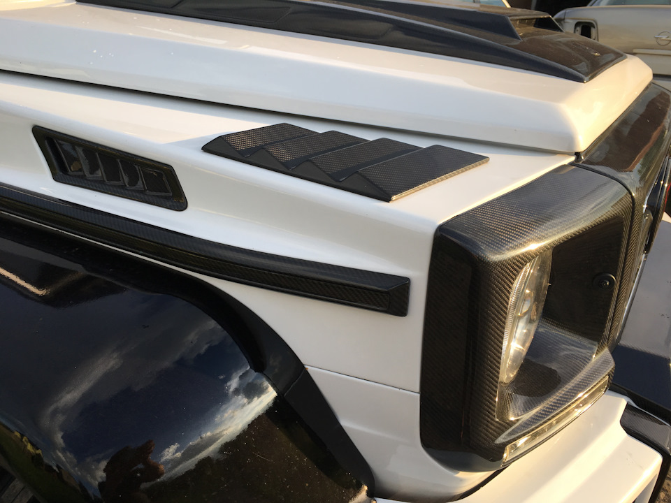 Переробка з G500 на g700 6x6 Brabus 3