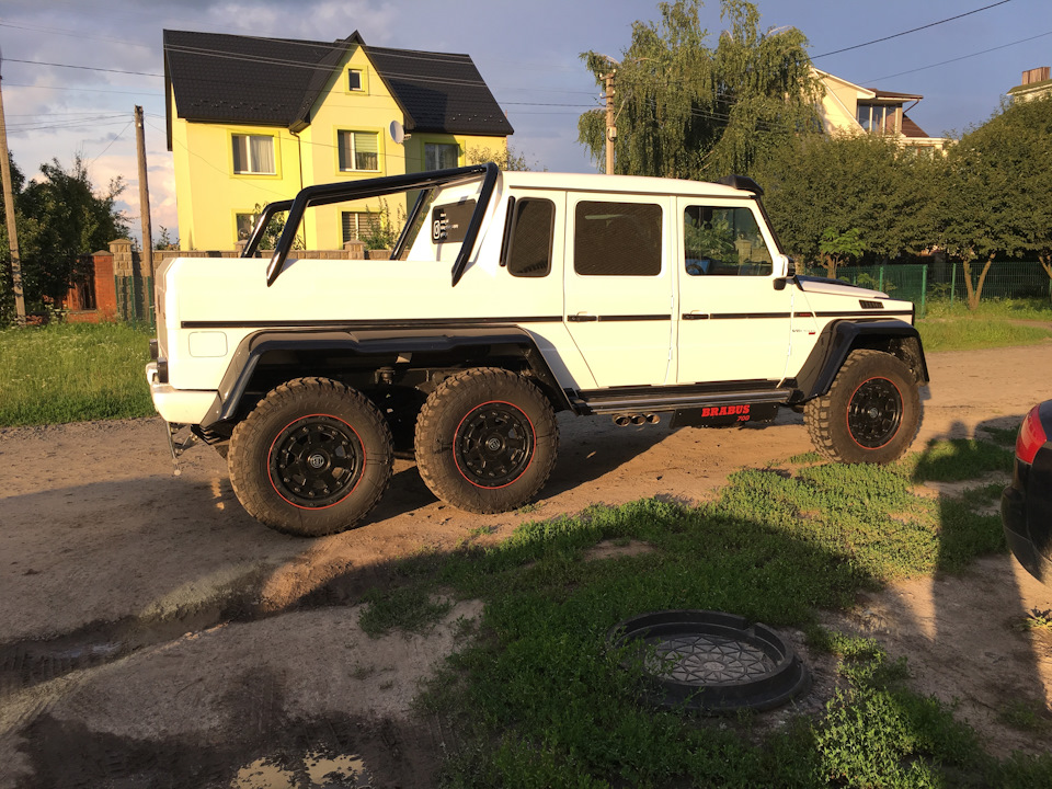 Переробка з G500 на g700 6x6 Brabus 1