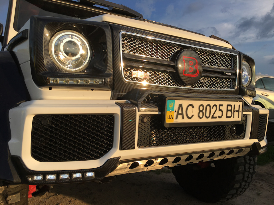 Переробка з G500 на g700 6x6 Brabus 2