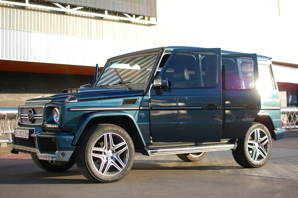 Рестайлінг та Тюнінг обважування AMG на G-Class W463 2