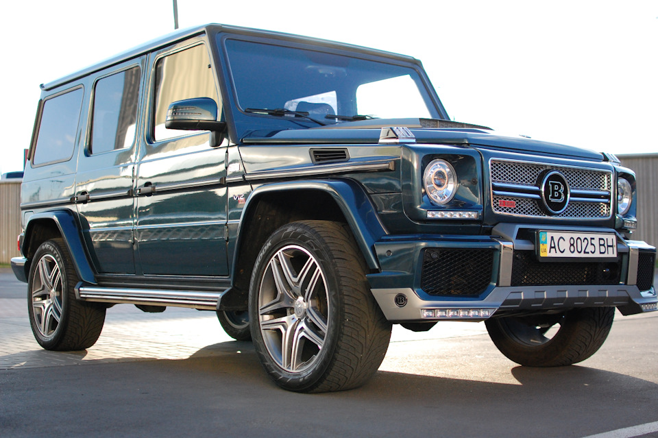Рестайлінг та Тюнінг обважування AMG на G-Class W463 1